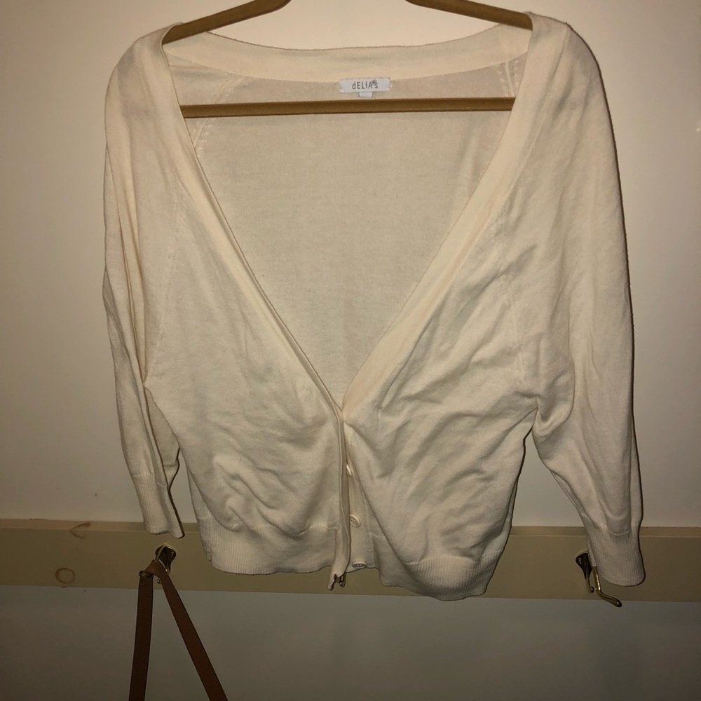 Cream Delia’s Cardigan